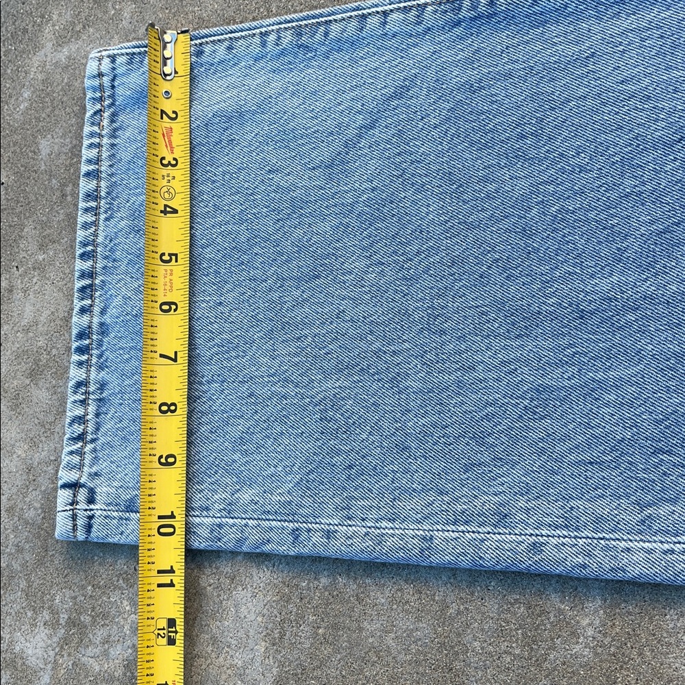 NWT Levi’s Premium Ribcage Wide Leg Jeans w/ Rare Blank Red Tab - Picture 7 of 12